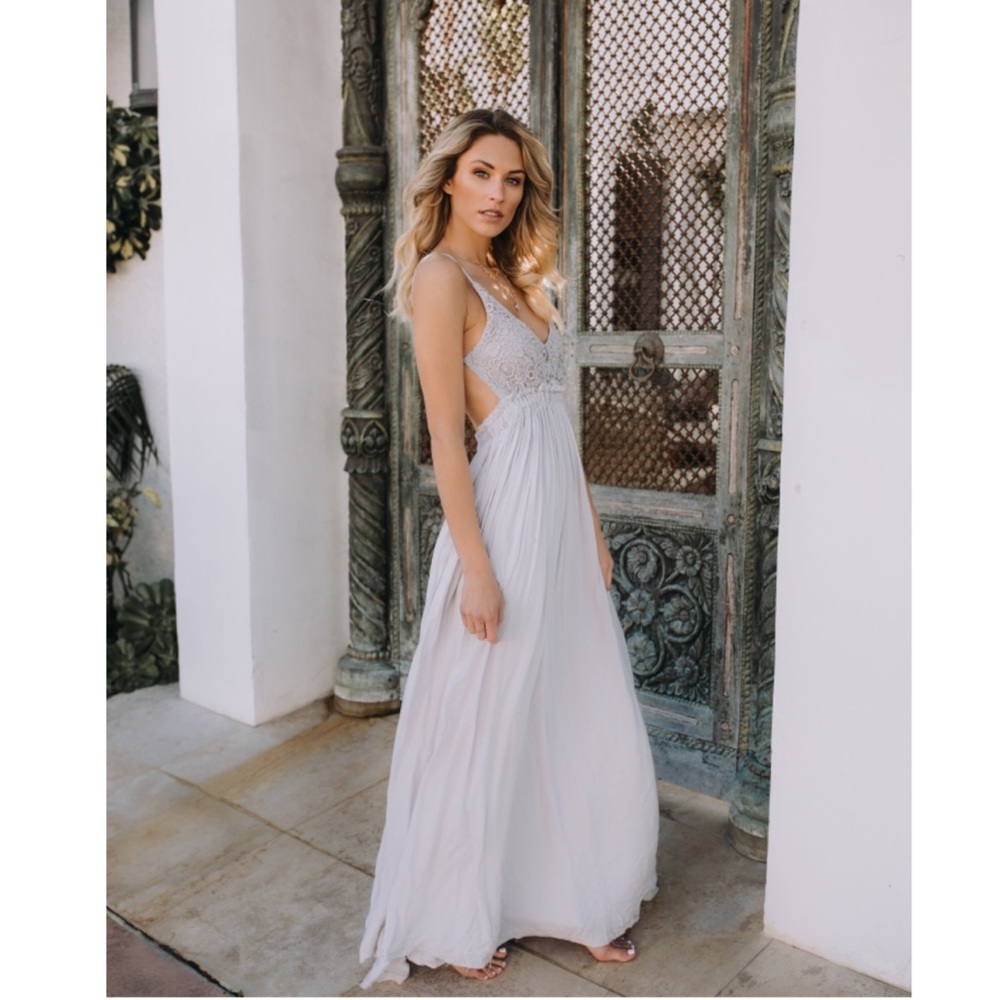 New with tags Light purple long dress